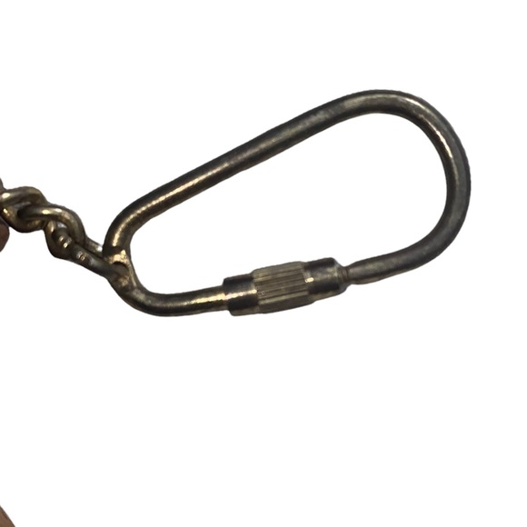 Vintage Roger Gimbel Accessories Pebbled Vegan Leather Mini Coin Purse Keychain - Picture 9 of 10